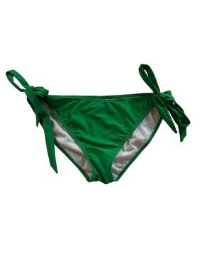 Zeraca Green Tie-Side Bikini Bottom Size M